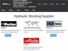 Tablet Screenshot of lifcohydraulics.com